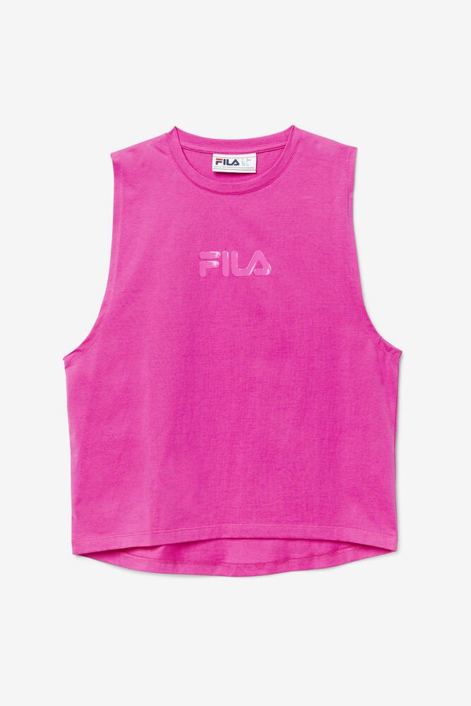 Fila Tank Top Womens Pink Diella - Ireland 31829-WNGX